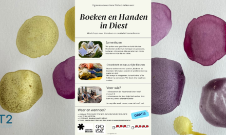 Kom meedoen met ‘Boeken en handen’ in Diest : samenlezen en creatief bezig zijn (op vrijdagen)